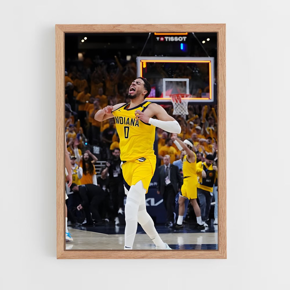 Poster Victoire des Pacers – affiche Basketball (vue 4)